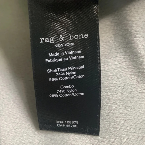 Rag & bone size xl Eaton water resistant performance shorts black - Picture 9 of 9